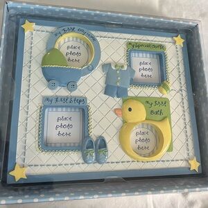 New Pretty Baby Blue Milestone Frame
